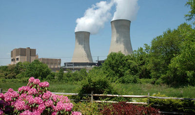 Limerick Nuclear Generating Station in Limerick Township, Pennsylvania.