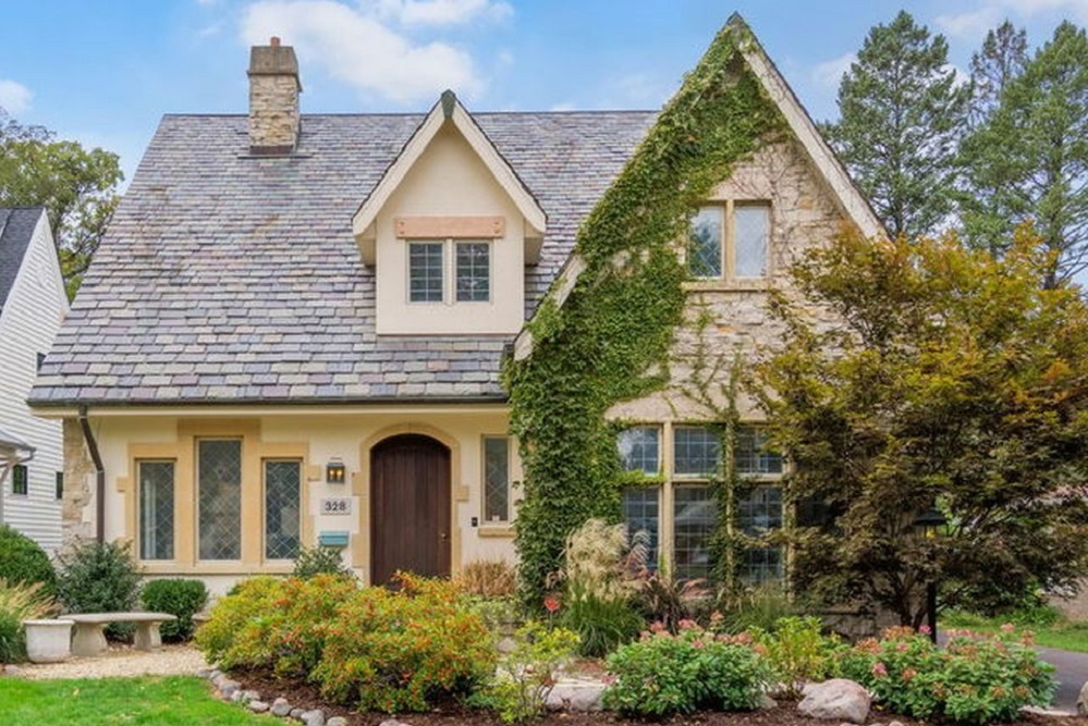 This four-bedroom home, 328 N. Oak St. in Hinsdale, has a property tax bill of $14,610.