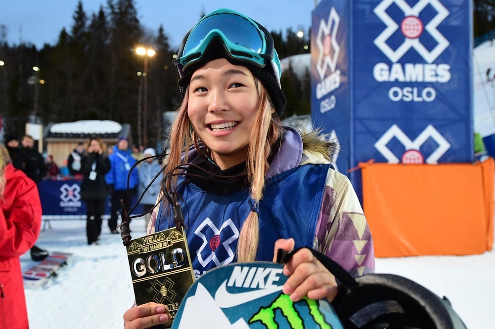 Chloe Kim traveled to Korea as a Sports Envoy for the U.S. State Department.
