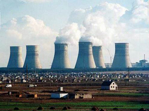 The Rivne Nuclear Power Plant in Kuznetsovsk, Ukraine