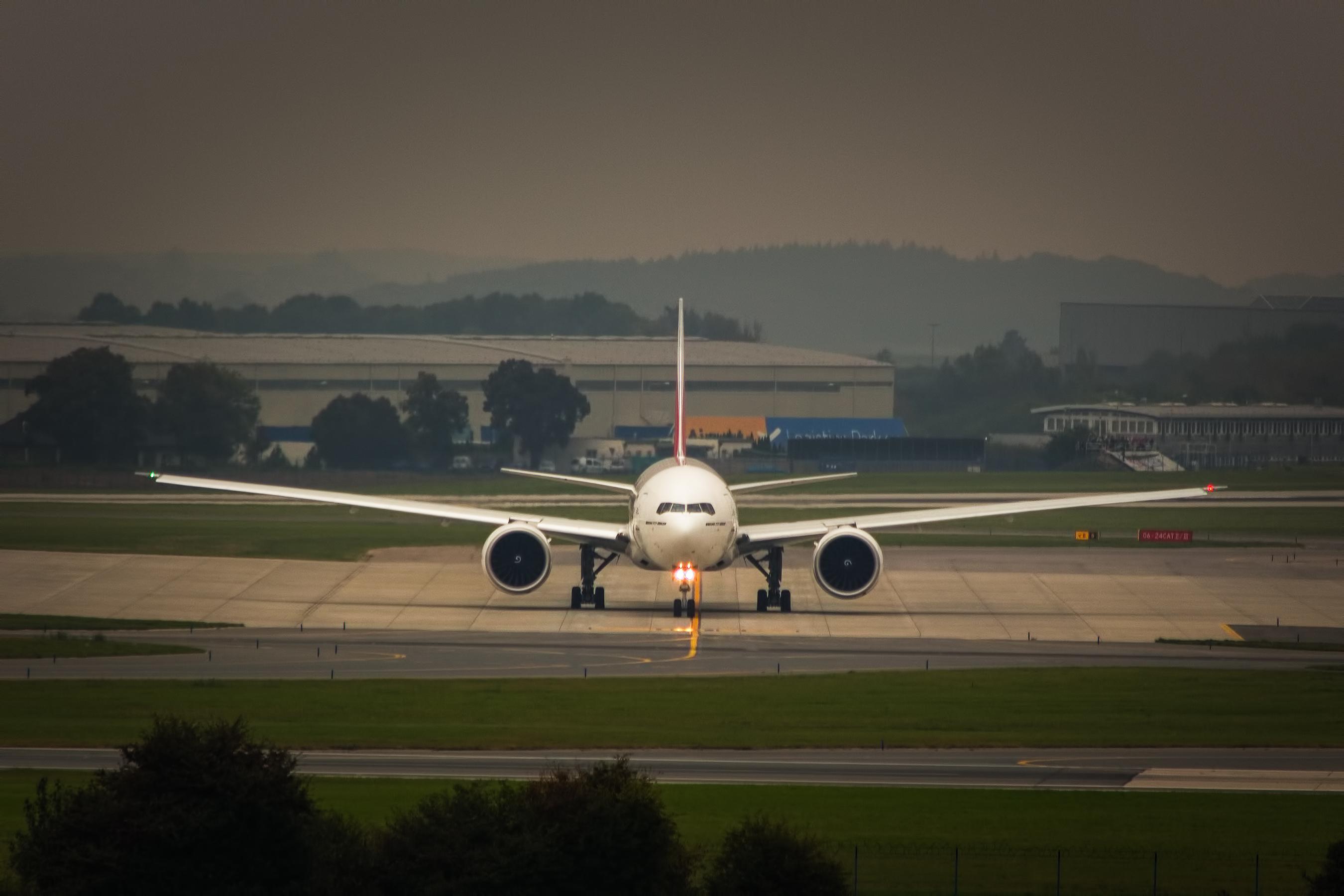 A Spirit Airlines plane takes off from JFK.