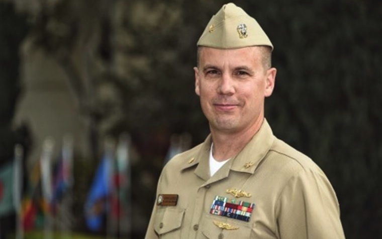 Navy Lt. Cmdr. Korban Blackburn