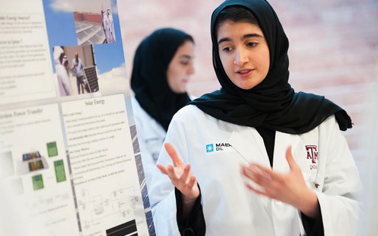 The Summer Engineering Academy at Texas A&M University at Qatar gives high school students practical experience.