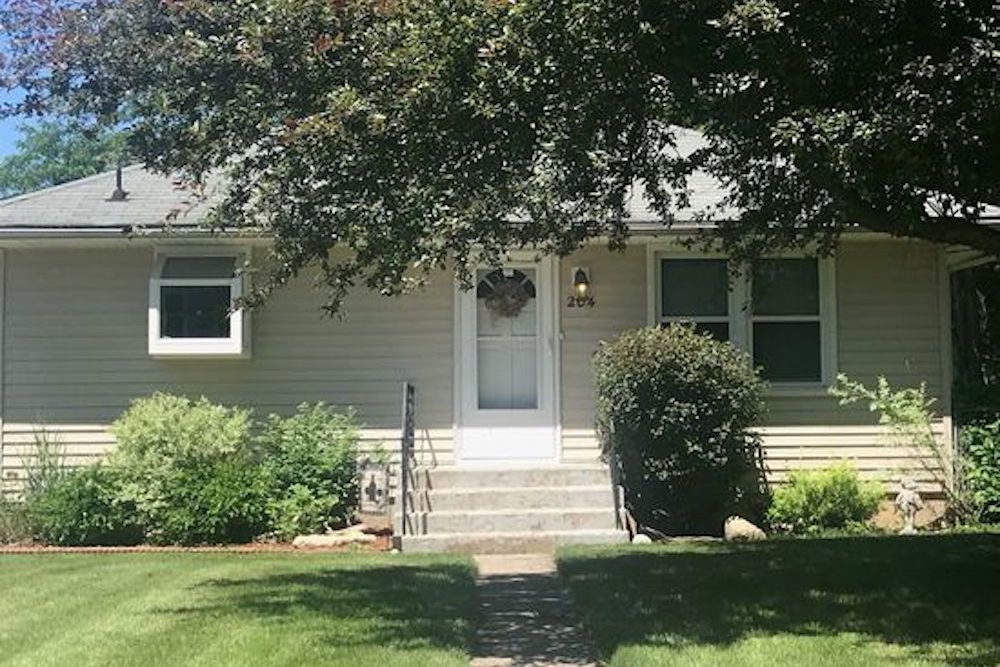 The home for sale at 204 Liberty Ave. in Fox River Grove had a property tax bill of $3,586 in 2017.