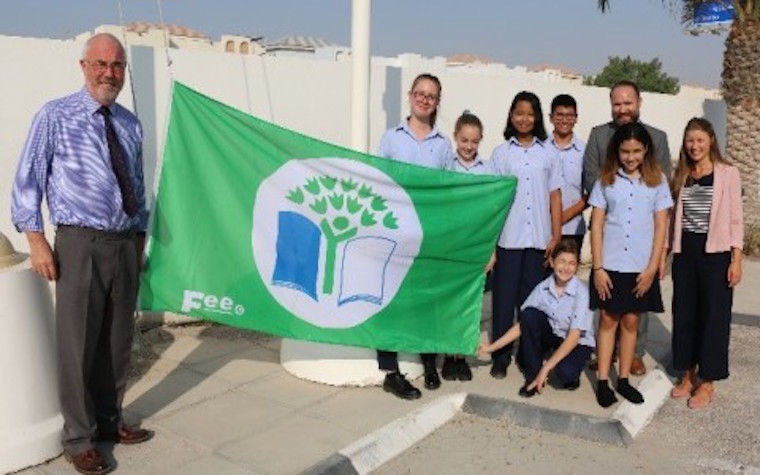 Doha College becomes first school in Qatar to hoist FEE's Eco-Schools Green Flag