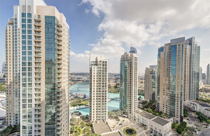 A two bedroom, two bathroom apartment is available in 29 Boulevard's Tower 2.