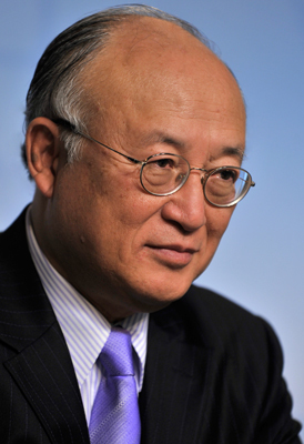 IAEA Director General, Yukiya Amano.