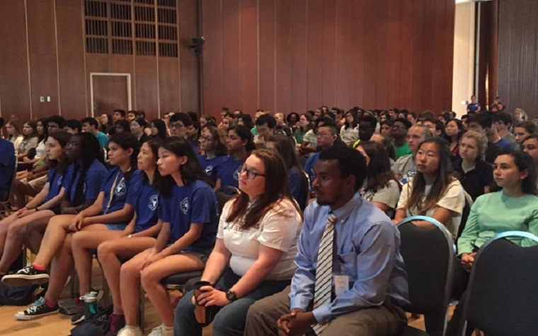Rice students recently partnered with the community at the annual Outreach Day.