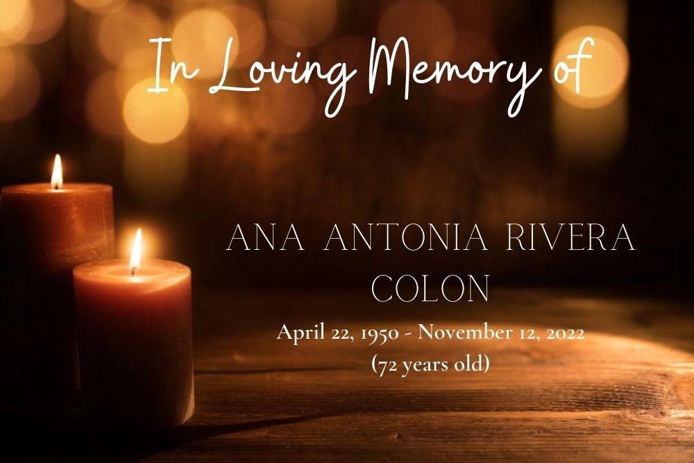 Ana Antonia Rivera Colon Houston Daily