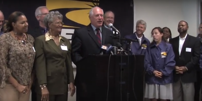 Former Illinois Gov. Pat Quinn was endorsed by SEIU in 2009.