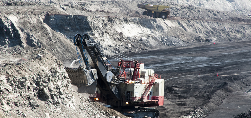 Mining operations in the Powder River Basin.