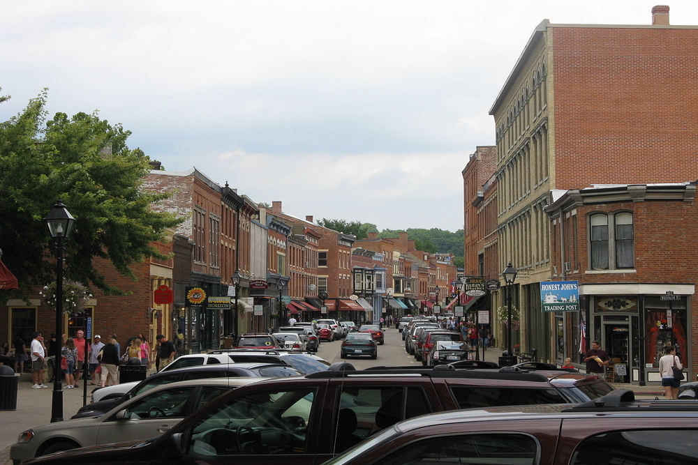Downtown Galena, a city where residents are projected to pay an additional $1,962,683 in taxes this year.