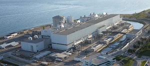 The Darlington Nuclear Plant in Ontario, Canada