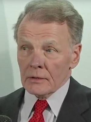 Illinois state House Speaker Mike Madigan during Dec. 6 press conference