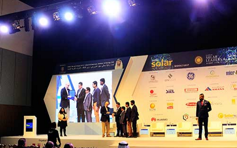 Dubai master's students receive award for sustainability project