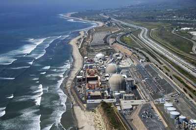 The San Onofre Nuclear Generating Station.