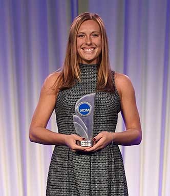 Faith Visconti was selected as a Top 30 recipient at the NCAA Woman of the Year Awards.