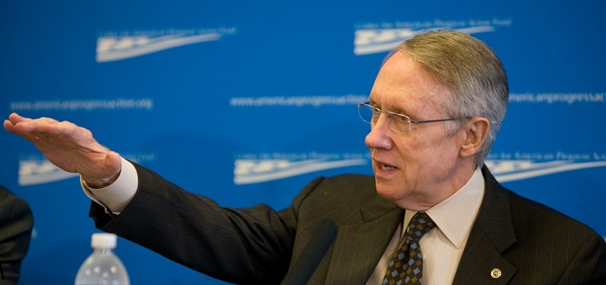 Senate Democrat leader Harry Reid vows fight for Garland