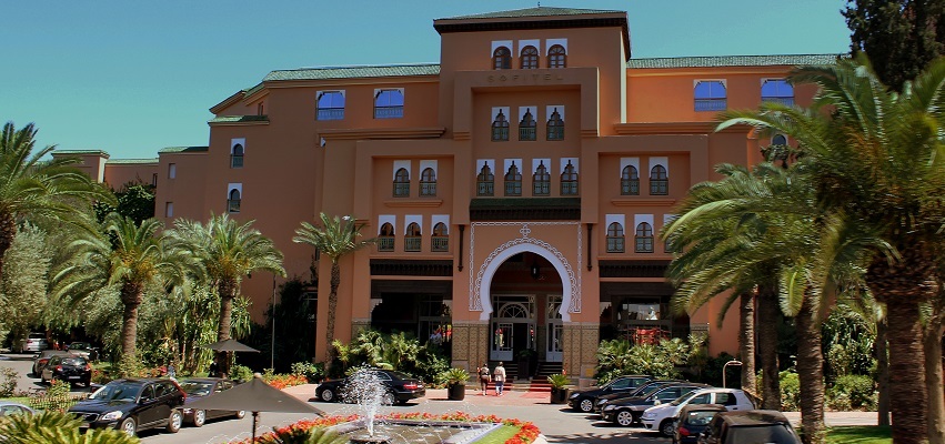 Morocco's leaders hope that an increasing reputation for democratic stability will increase tourism to places like this, the Sofitel Hotel in Marrakesh.