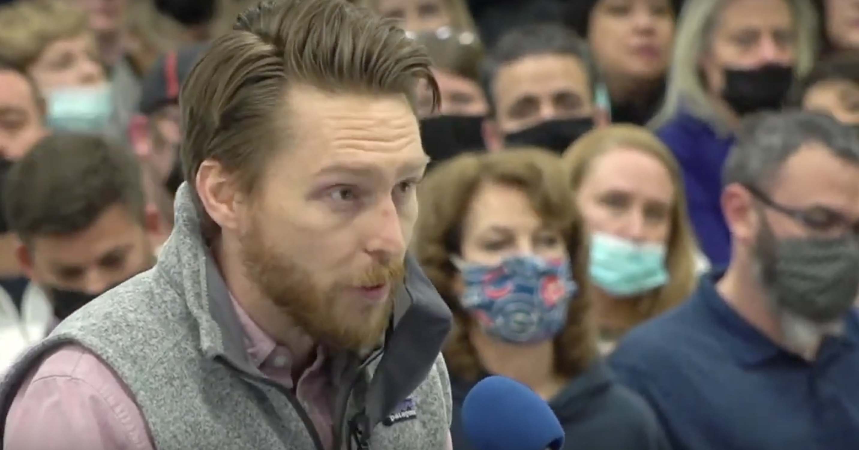 "As someone with an actual law degree..:" Pro-mask Naperville lawyer Dave Nordsieck slams parents opposing them - Vimarsana News