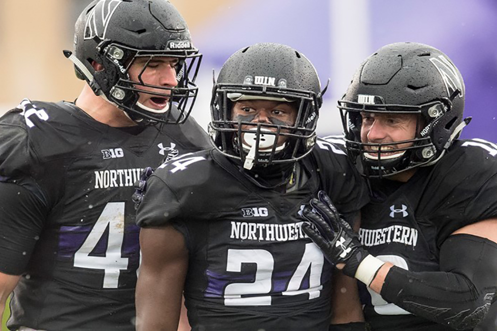 Northwestern finished the season in second place in the Big 10 West.