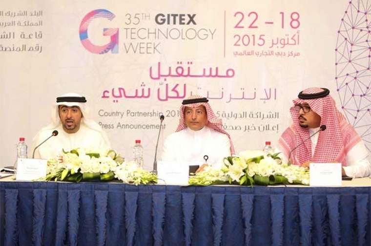 GITEX Technology Week 2015, the largest technology event in the Middle East, Africa, and South Asia, announced that the Kingdom of Saudi Arabia will serve as the official country partner.