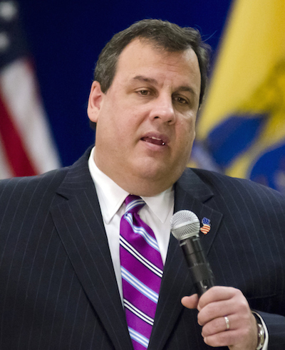 New Jersey Gov. Chris Christie