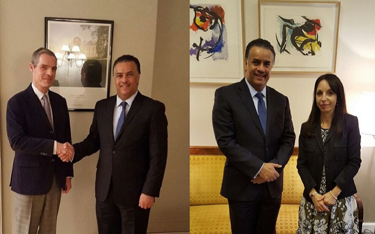 French Foreign Ministry meets with minister's assistant for foreign affairs