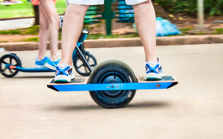 The rule applies only to the listed devices, and does not affect the use of conventional skateboards.