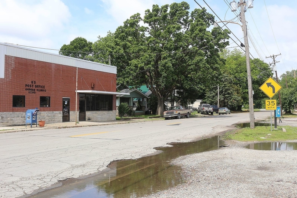 Gorham's post office, a city in which residents are projected to experience a $78,525 tax increase this year.