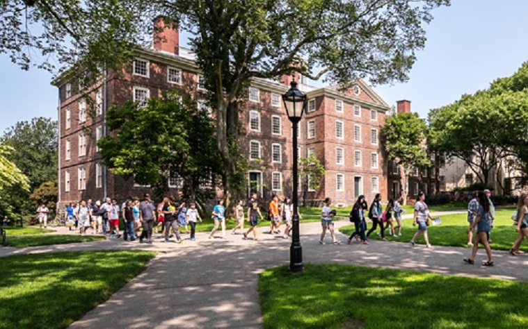 In U.S. News and World Report, Brown University was No. 14 in the annual “America’s Best Colleges” rating.