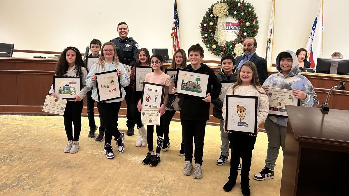Addison city council recognizes young artists: 'I know how proud you must be that your child's pictures and photographs and everything else will be displayed' - Vimarsana News