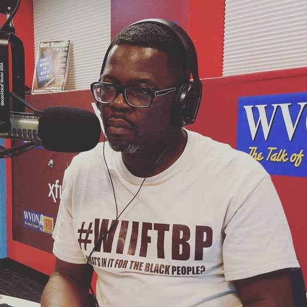 WVON host Maze Jackson