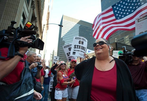 State school spending has risen 12 times faster than enrollment. Chicago teachers and state lawmakers believe it isn't enough.