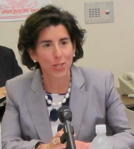 Rhode Island Governor Gina Raimondo
