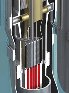 An artist's rendering of NuScale's Small Modular Reactor design.