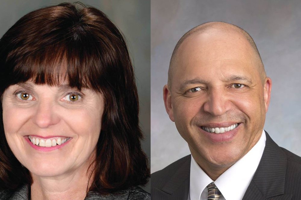 Incumbent Democrat state Rep. Sue Scherer beat Republican challenger Herman Senor.