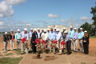 The groundbreaking of the Plant Hatch Energy Education Center Project.