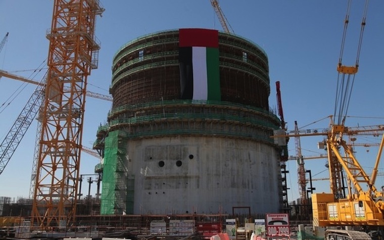 Construction on Barakah nuclear reactor achieves milestone.