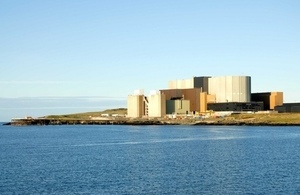 Wylfa Nuclear Power Station.
