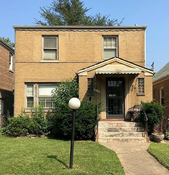 The house located at 8725 S. Merrill Ave. in Calumet Heights, currently offered for $85K, had a 2016 property tax value of $2,429.