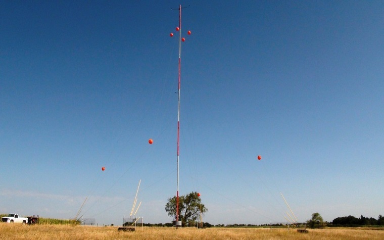 Meteorological evaluation tower