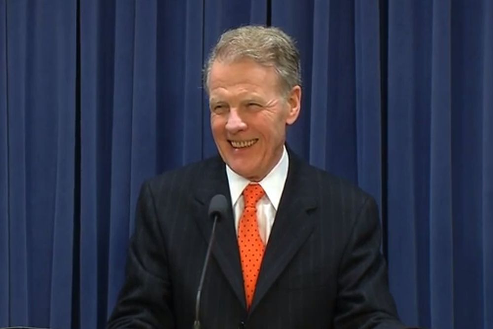 Democratic House Speaker Michael Madigan's campaign received nearly $800,000 in campaign contributions from AFSCME, which represents state, county and municipal employees.
