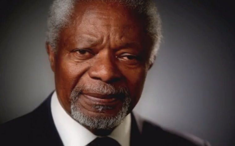 Africa Progress Panel Chairman Kofi Annan