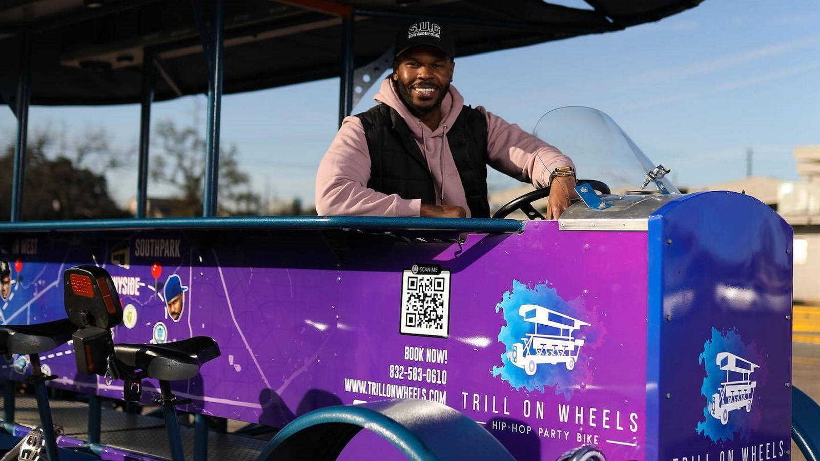 Trill On Wheels offers 'the ultimate Houston hiphop experience' on