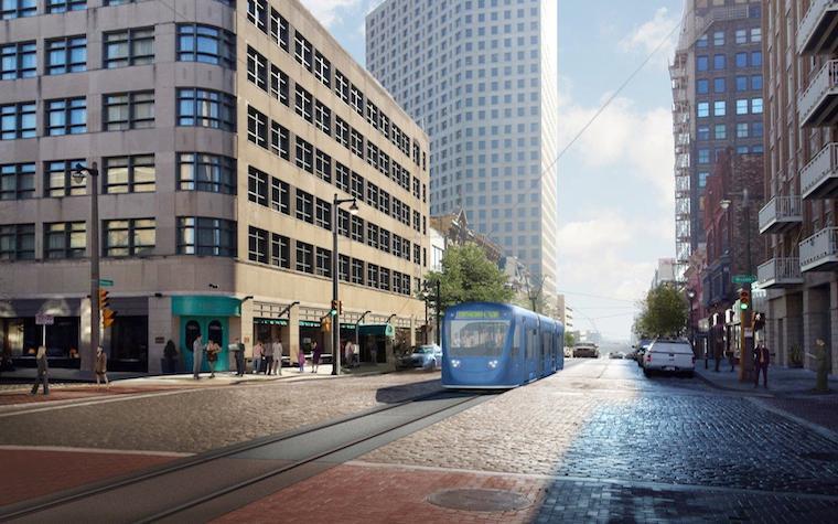 The projected cost of Milwaukee's new downtown streetcar system is $123.9 million.
