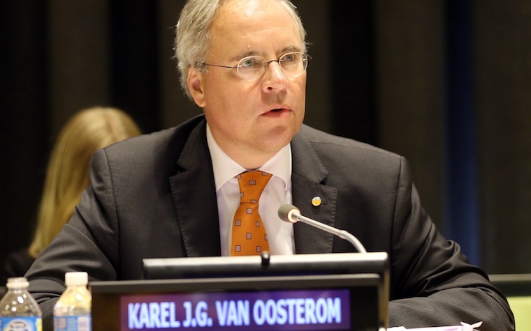 Dutch Ambassador to the United Nations Karel van Oosterom