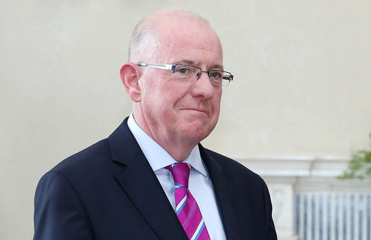 Ireland's Minister for Foreign Affairs and Trade, Charles Flanagan spoke during a monthly meeting of European Union Foreign Ministers on Monday.