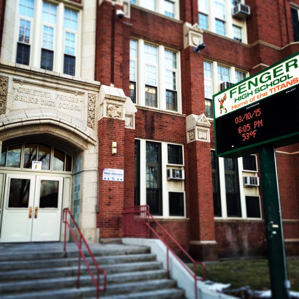 CPS keeps Fenger High School on Chicago's far South Side open, even though it has 271 students. The building once housed 5,300.