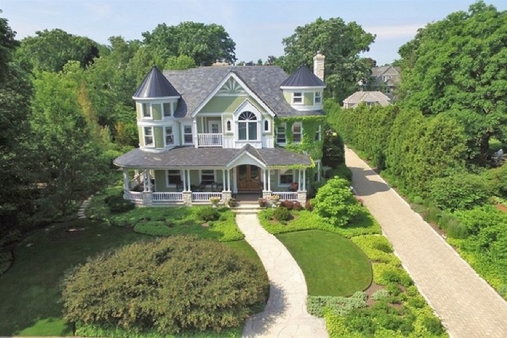 This six-bedroom home, 414 Warwick Road in Kenilworth, has been on the market for more than two years. It has a property tax bill of $68,943.